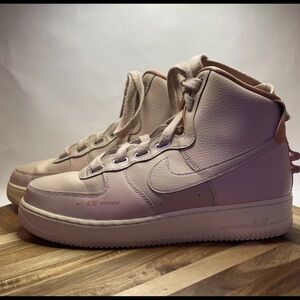 Nike Air Force 1 Utility 2.0 High Arctic Pink Gum Women Sz 12 No Strap & Insoles